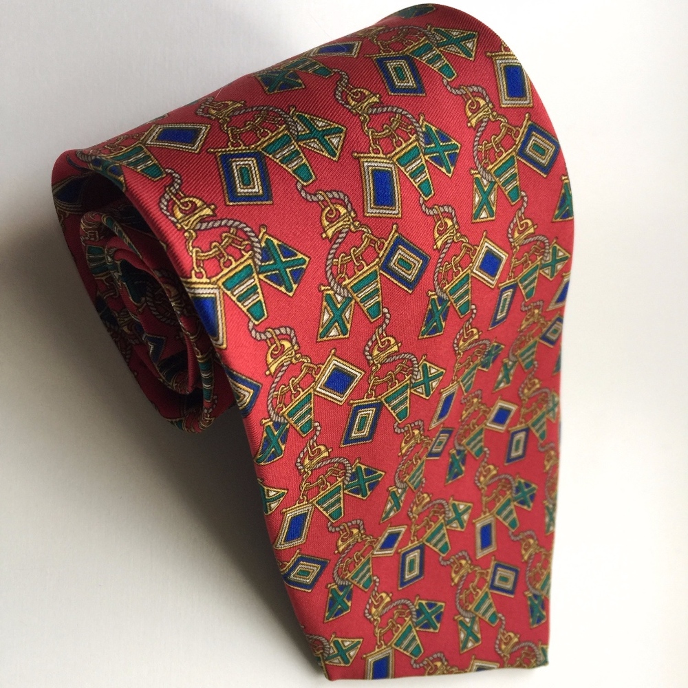 Celine Paris Silk Tie